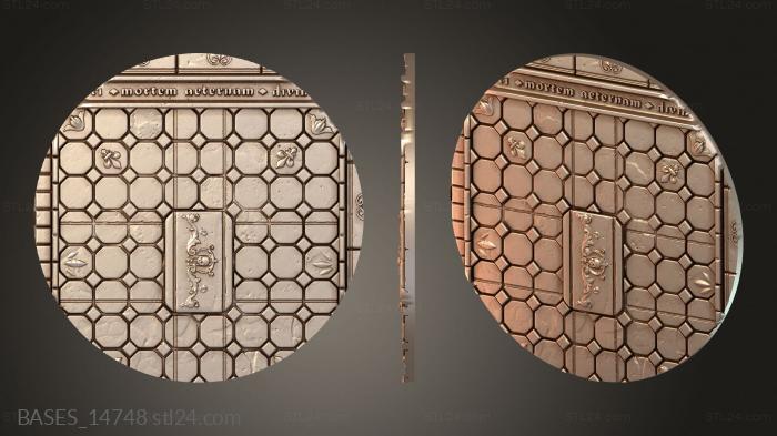Bases (BASES_14748) 3D models for cnc