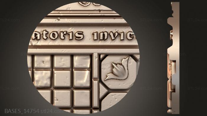 Bases (BASES_14754) 3D models for cnc