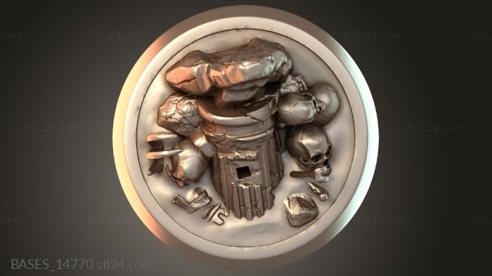 Bases (BASES_14770) 3D models for cnc