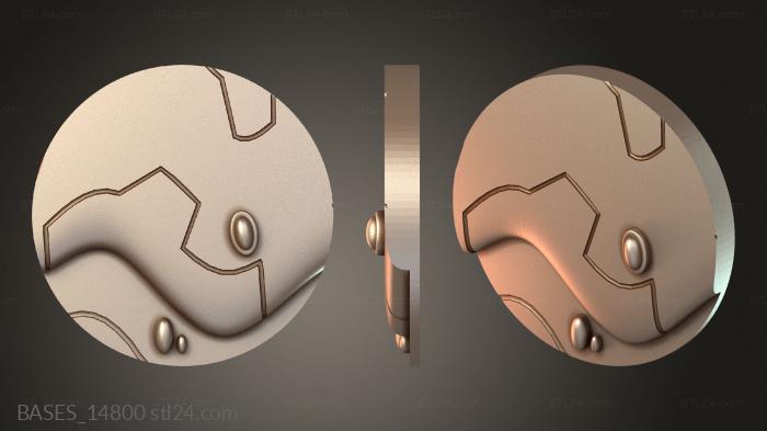 Bases (BASES_14800) 3D models for cnc