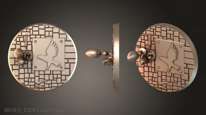 Bases (BASES_15091) 3D models for cnc