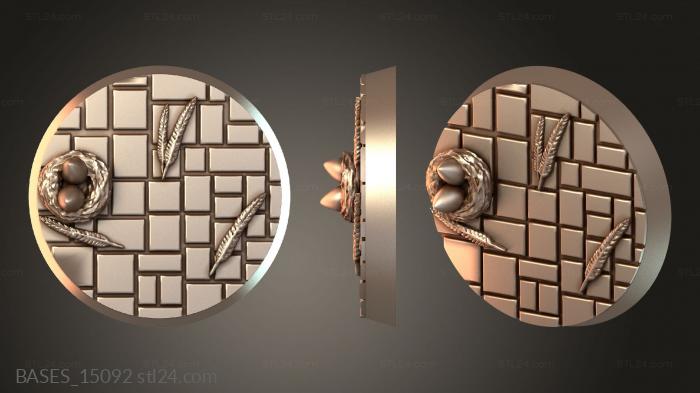 Bases (BASES_15092) 3D models for cnc