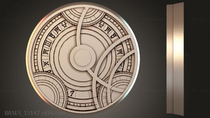 Bases (BASES_15147) 3D models for cnc