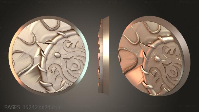 Bases (BASES_15242) 3D models for cnc