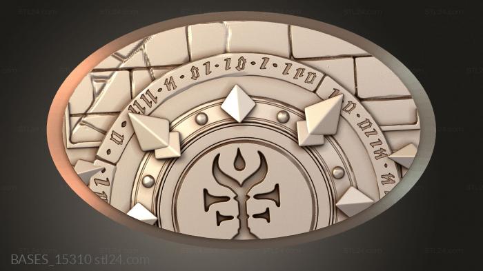 Bases (BASES_15310) 3D models for cnc