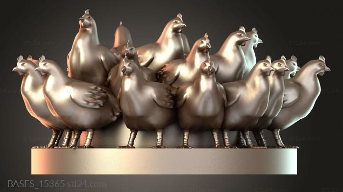 Bases (BASES_15365) 3D models for cnc