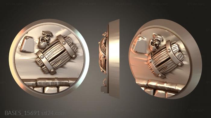 Bases (BASES_15691) 3D models for cnc