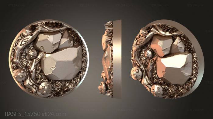 Bases (BASES_15750) 3D models for cnc