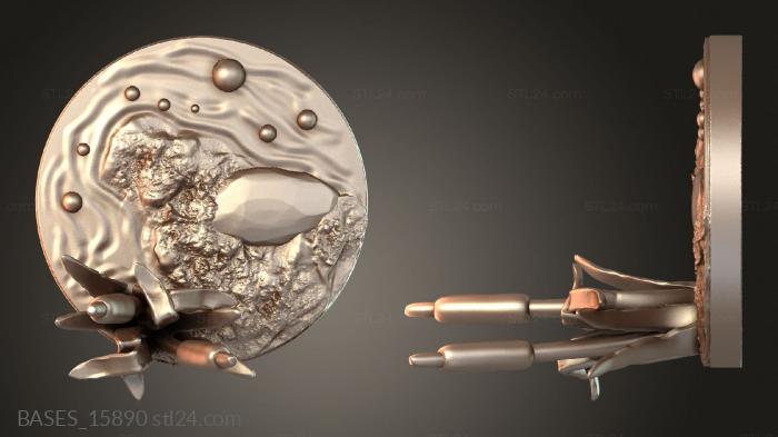 Bases (BASES_15890) 3D models for cnc