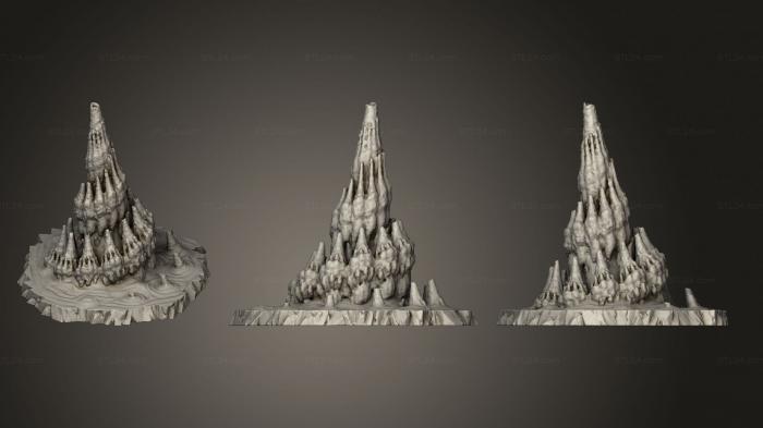 Bases (Buried Elder Things Dwellings 1 001, BASES_1852) 3D models for cnc