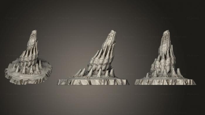 Bases (Buried Elder Things Dwellings 1 002, BASES_1853) 3D models for cnc