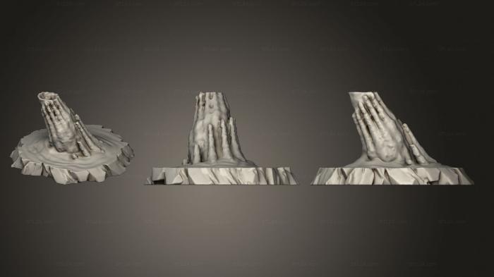 Bases (Buried Elder Things Dwellings 1 005, BASES_1856) 3D models for cnc