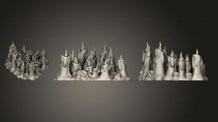 Bases (candles a 002, BASES_1871) 3D models for cnc