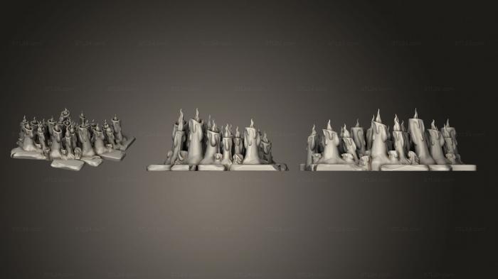 Bases (candles a 003, BASES_1872) 3D models for cnc