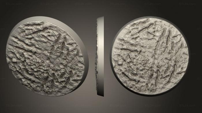 Bases (cavalry base mud, BASES_1879) 3D models for cnc