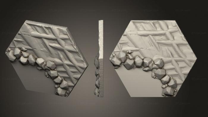 Bases (Coast Tile2v2, BASES_2037) 3D models for cnc