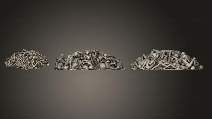 Bases (Corpse Piles 1 0 02, BASES_2094) 3D models for cnc