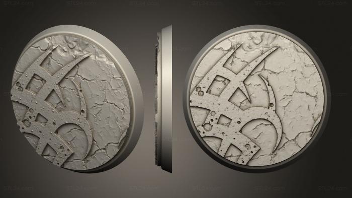 Bases (Dark Elves Round 40 06, BASES_2433) 3D models for cnc