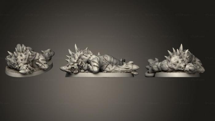 Bases (Dead Kaiju, BASES_2528) 3D models for cnc