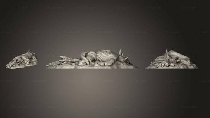 Bases (Dead Kobolds, BASES_2529) 3D models for cnc