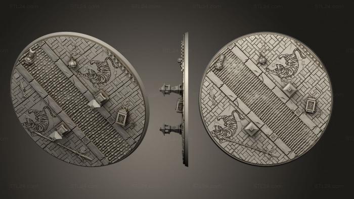 Bases (Dragon Empire Bases Round 125, BASES_2719) 3D models for cnc