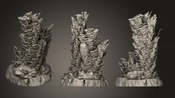 Базы (Сказочное Королевство Коралл 2, BASES_2950) 3D модель для ЧПУ станка
