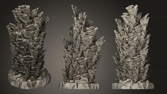 Bases (Fairy Kingdom Coral 3, BASES_2951) 3D models for cnc