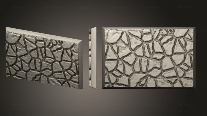 Базы (Магнит с квадратным основанием из каменной плиты 50x75 мм, BASES_2977) 3D модель для ЧПУ станка