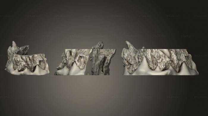 Bases (Ice Cave Bottom Split B, BASES_3449) 3D models for cnc