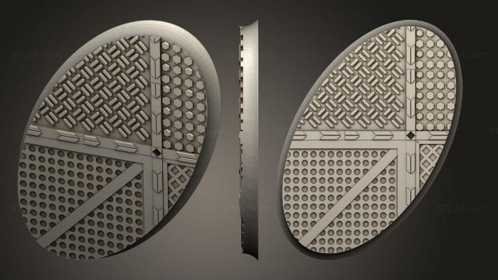 Bases (industrial bases damocles 06, BASES_3520) 3D models for cnc