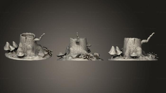 Bases (Into The Forest 08, BASES_3556) 3D models for cnc