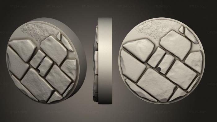 Bases (Jedi Knight Squad 02, BASES_3571) 3D models for cnc