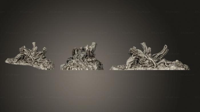 Bases (Jungle Terrain2, BASES_3584) 3D models for cnc