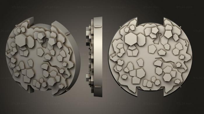 Bases (le basette med 1 rev 0, BASES_3623) 3D models for cnc