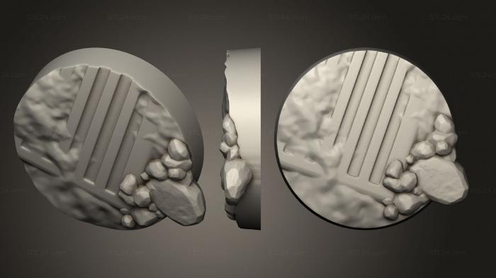 Базы (БАЗА ЛЕГИОНА 03, BASES_3629) 3D модель для ЧПУ станка