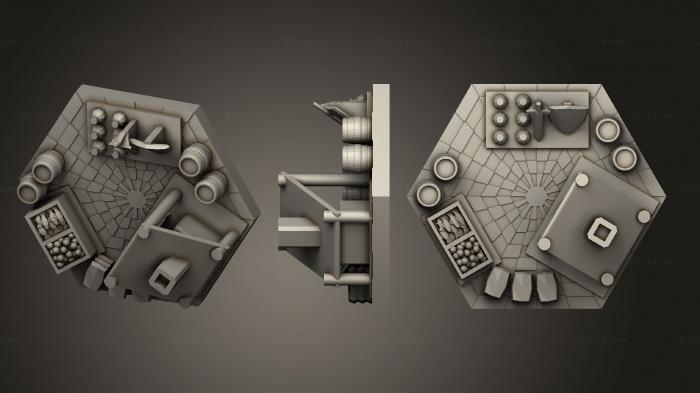 Bases (market, BASES_3664) 3D models for cnc