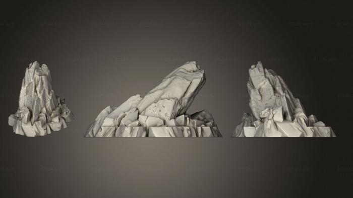 Bases (Martian Cliffs 1 002, BASES_3671) 3D models for cnc