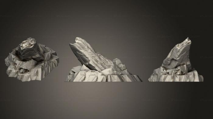 Bases (Martian Cliffs 1 004, BASES_3673) 3D models for cnc
