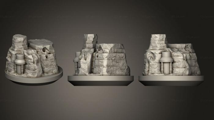 Bases (Mi go 04, BASES_3685) 3D models for cnc