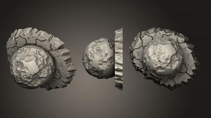 Bases (Necrotic Focus Crystals 4, BASES_3862) 3D models for cnc