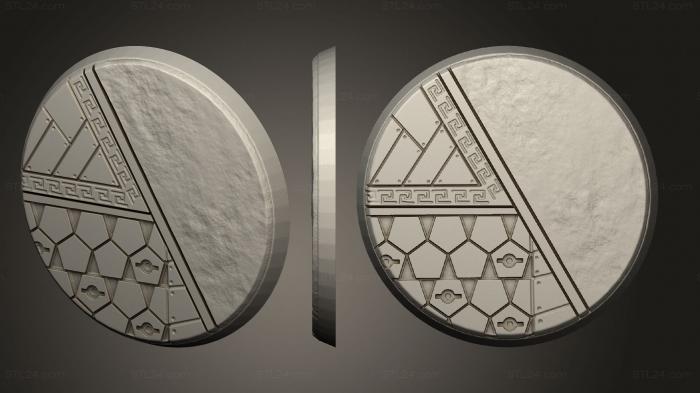 Bases (Necroyd Tomb Lords 1 Base 001, BASES_3864) 3D models for cnc