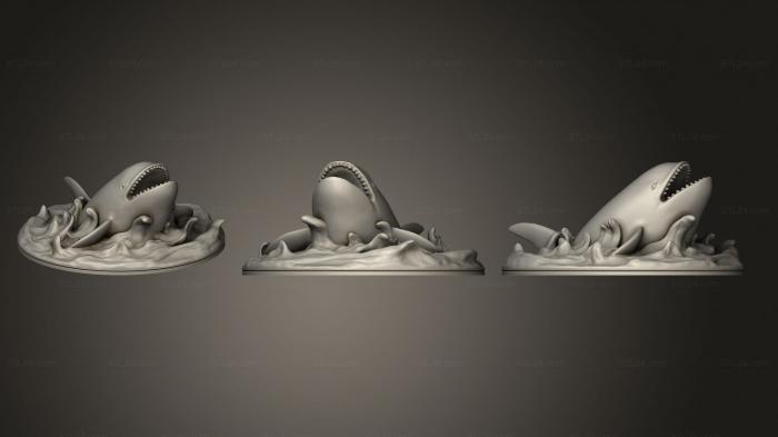 Bases (Orca Breaching Based, BASES_3937) 3D models for cnc