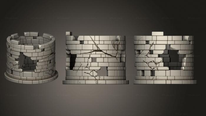 Bases (Pirate of the orc bay 047, BASES_4092) 3D models for cnc