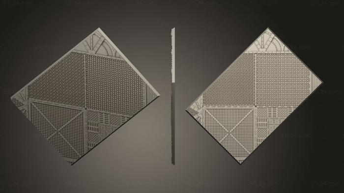 Bases (rectangle 150x100mm base indr 02, BASES_4199) 3D models for cnc