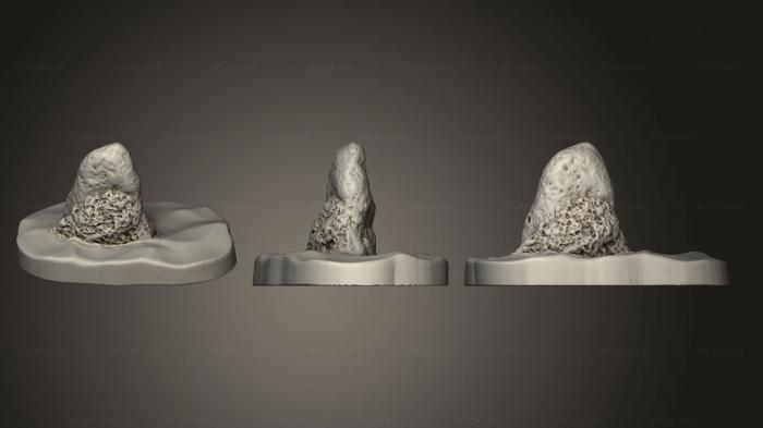 Базы (Рифовые Камни 1 003, BASES_4204) 3D модель для ЧПУ станка