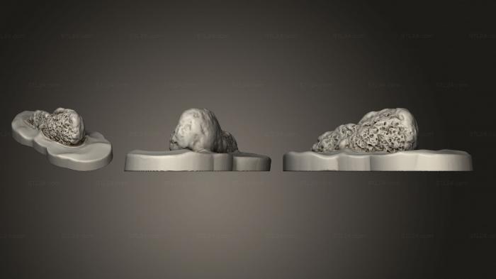 Базы (Рифовые Камни 1 005, BASES_4206) 3D модель для ЧПУ станка