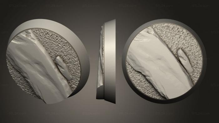 Bases (Return to Land 25mm 5, BASES_4223) 3D models for cnc