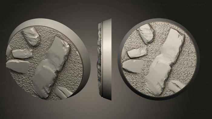 Bases (Return to Land 32mm 4, BASES_4227) 3D models for cnc