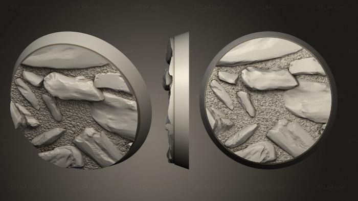 Bases (Return to Land 32mm 5, BASES_4228) 3D models for cnc