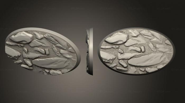 Bases (Return to Land oval 2, BASES_4244) 3D models for cnc